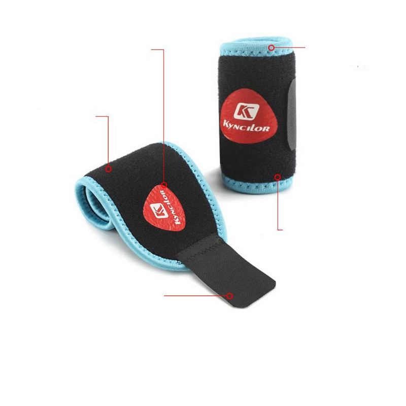 Elasztikus kézi sportsport kellékek Kéztekerhető csuklópánt Csuklótámasz csuklórögzítő kötés
