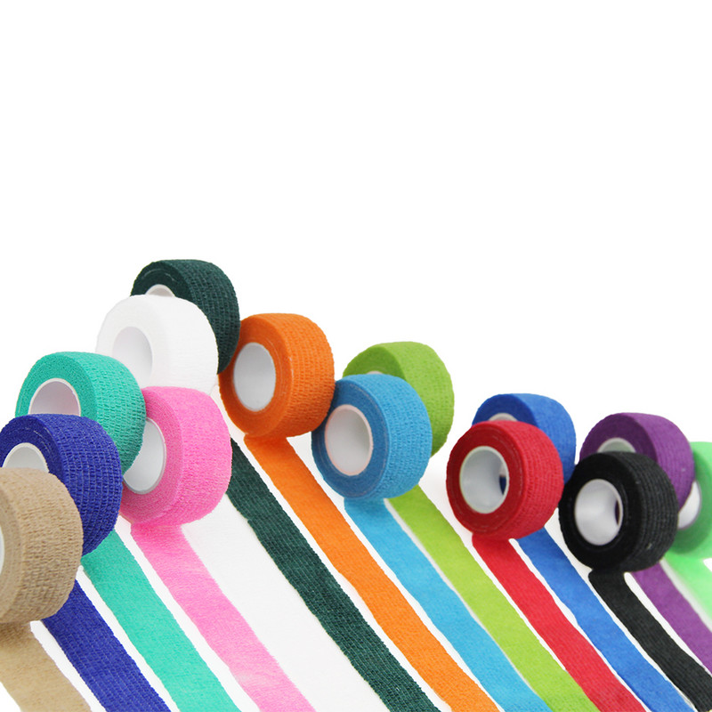 5 cm * 4,5 m Samoljepljivi elastični zavoj Sportska traka u boji Elastoplastična hitna traka za zapešće Komplet prve pomoći Jastučić za potporu koljena