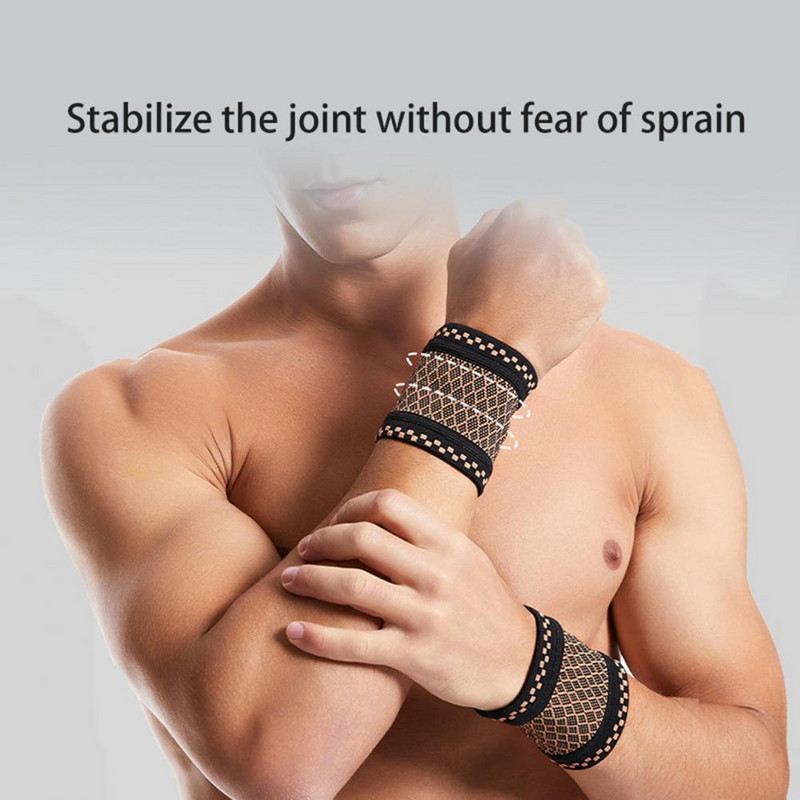 Deformatsioonivastane 2 tk universaalne sisejõusaali fitness randmetoe tugi, mugav randmekaitse treenimiseks