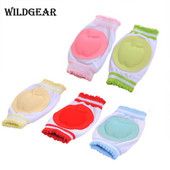 1paar beebi põlvekaitsmed jalasoojendajad beebidele lastele puuvillane võrk hingav turvaline roomav küünarnukipadi beebi lapse põlvekaitse