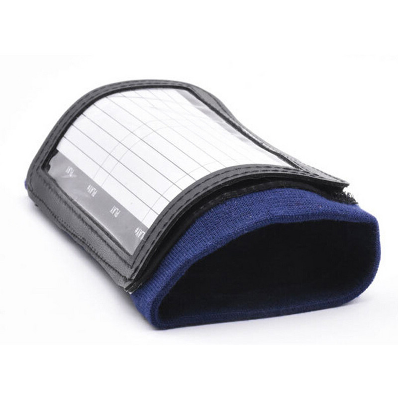 Caiet de joc pentru antrenor de mână în aer liber Baseball Rugby Joacă fotbal Brățară de protecție Sport pentru încheietura mâinii Accesoriu Autocolant magic #1212y35