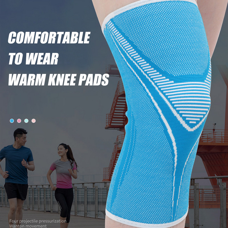 1 pár sport térdmerevítő, kompressziós térdtámasz súlyemeléshez futás guggolás kosárlabda edzéshez, térdfájdalom csillapítása