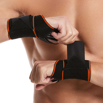 Компресионна лента Wrist Wrap Air Knitting Technology Wrist Wrap за тренировки Гимнастика Вдигане на тежести B2Cshop