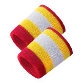 2 bucăți unisex sport bandă anti-transpirație brățară protector pentru încheietura mâinii sală de gimnastică alergare sport de siguranță pentru încheietura mâinii bretetă bandaj înfășurat