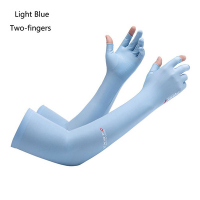 1 poros aušinimo rankovių užvalkalai, moteriški Vyriški, sportiniai bėgimo, UV apsaugos nuo saulės pirštinės