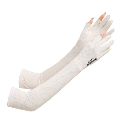 1 poros aušinimo rankovių užvalkalai, moteriški Vyriški, sportiniai bėgimo, UV apsaugos nuo saulės pirštinės