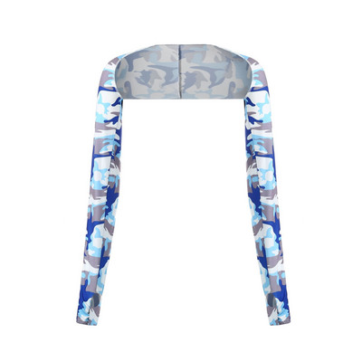 Itin plona skara rankovės rankovės ledinis šilkas ilgos pirštinės kvėpuojančios saulės apsauga nuo UV ledo rankų dangtelis šilčiau lauko sportui unisex