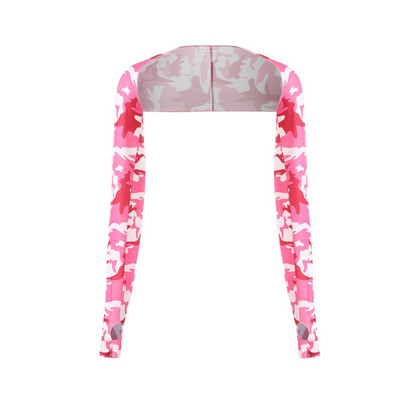 Itin plona skara rankovės rankovės ledinis šilkas ilgos pirštinės kvėpuojančios saulės apsauga nuo UV ledo rankų dangtelis šilčiau lauko sportui unisex