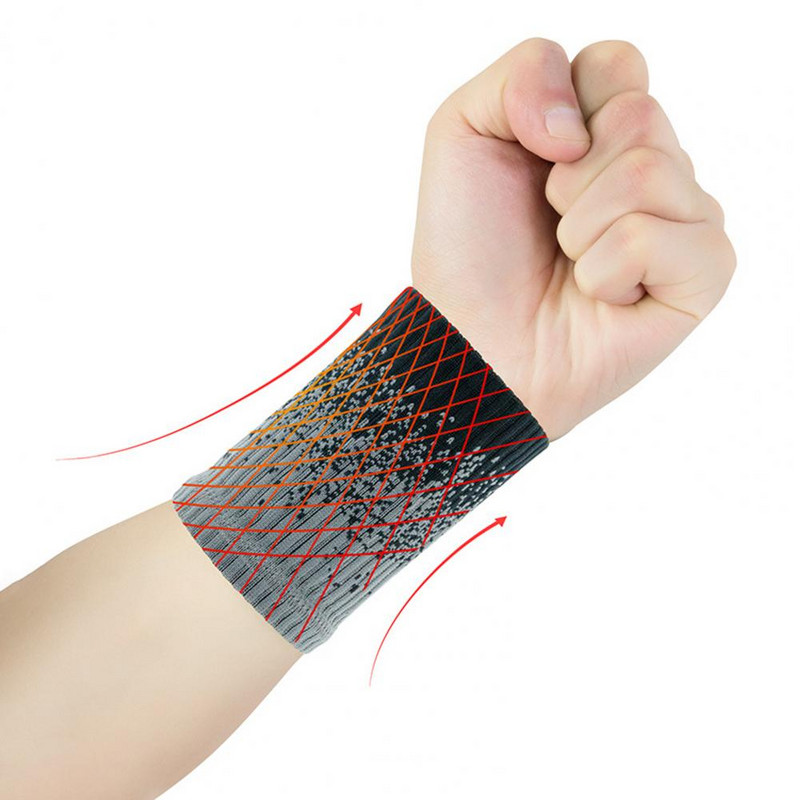1 pár védő univerzális kosárlabda futó csuklóvédők sport csuklópántok kiváló szellőzés védi a csuklót