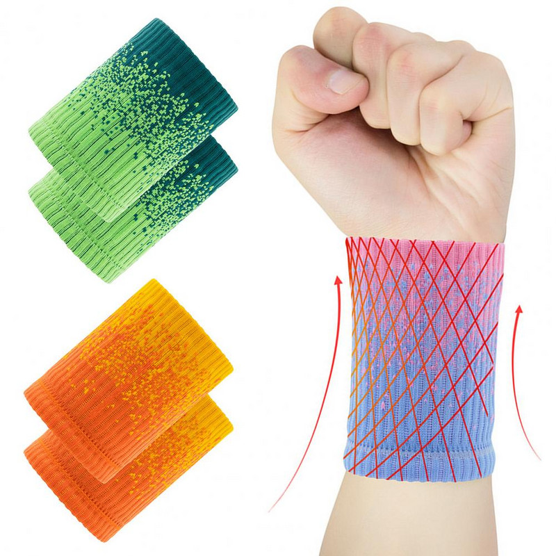 1 pár védő univerzális kosárlabda futó csuklóvédők sport csuklópántok kiváló szellőzés védi a csuklót