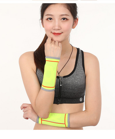 1 Paar Sports Wrist Guard Basketball Guard Fitness Kudumine Pehme ja hingav randmelöögi leevendamiseks