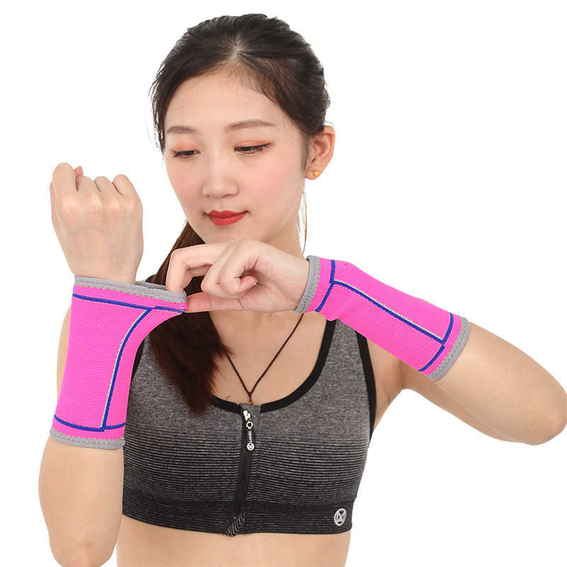 1 Paar Sports Wrist Guard Basketball Guard Fitness Kudumine Pehme ja hingav randmelöögi leevendamiseks