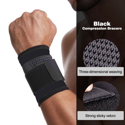 Oprema za fitness Neklizajuće narukvice za prozračivanje i upijanje znoja Udobne sportske naramenice za ruku s slobodnim podešavanjem