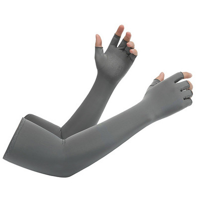 Dropship 2vnt Sportinės rankovės Rankovės Dviratis Bėgimas Žvejyba Laipiojimo Rankovės Apsauga nuo saulės UV Apsauga nuo ledo vėsios rankovės su 5 pirštų rankogaliais