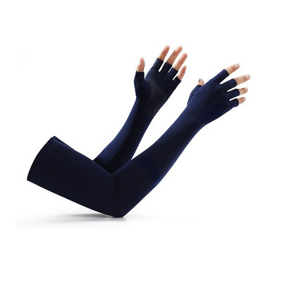 Dropship 2vnt Sportinės rankovės Rankovės Dviratis Bėgimas Žvejyba Laipiojimo Rankovės Apsauga nuo saulės UV Apsauga nuo ledo vėsios rankovės su 5 pirštų rankogaliais