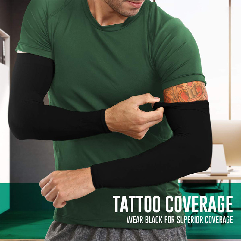 1 pora berniukų krepšinio rankos rankovės bėgimo dviračiu rankovės, apsaugančios nuo saulės, rankovės, apsaugančios nuo prakaitavimo