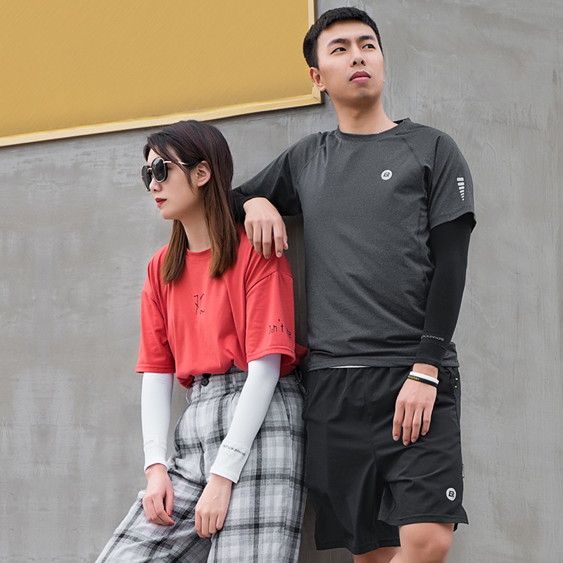 ROCKBROS Käevarrukad Jooksupüügi Aksessuaarid Päikesekaitsekreem käekate Suvine jahe nailonvarrukad Välispordi Jalgrattavarustus