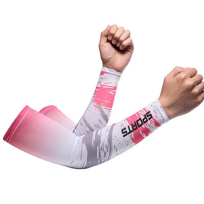 2023Uus Ice Silk Sleeve päikesekaitsekreem mansett UV päikesekaitsega varrukad libisemisvastased meeste naiste pikad kindad õues, lahe sport jalgrattasõit