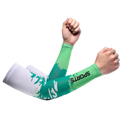 2023Uus Ice Silk Sleeve päikesekaitsekreem mansett UV päikesekaitsega varrukad libisemisvastased meeste naiste pikad kindad õues, lahe sport jalgrattasõit