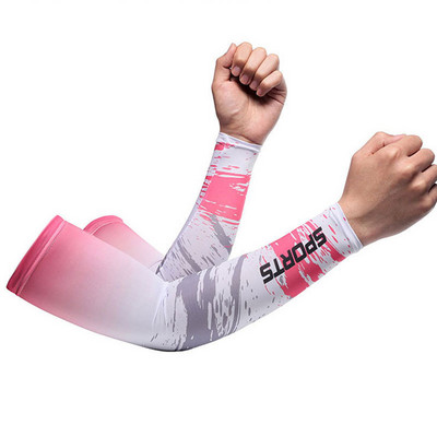 2023Uus Ice Silk Sleeve päikesekaitsekreem mansett UV päikesekaitsega varrukad libisemisvastased meeste naiste pikad kindad õues, lahe sport jalgrattasõit
