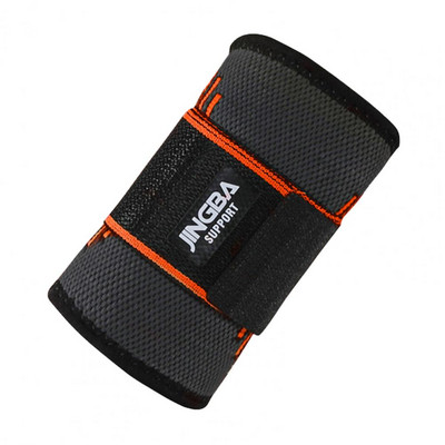 1 db könyöktámasztó rugalmas, lélegző könyökhüvely merevítő nylon kopásálló merevítő kompressziós pakolás edzőterembe