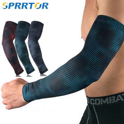 1 bucată de răcire cu protecție UV mâneci pentru brațe lungi pentru bărbați și femei, sport în aer liber alergare ciclism baschet pescuit
