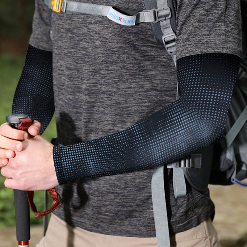 1 vnt aušinimo UV apsauga nuo saulės rankovės, ilgos rankos dangtelio šildytuvai vyrams, moterims, sportui lauke, bėgimui dviračiu, krepšinio žvejybai