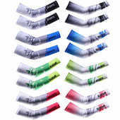 2 бр. Спортни компресионни ръкави за ръце Калъф за бягане UV защита от слънце Риболов на открито Колоездене Готини ръкави за скриване на татуировки