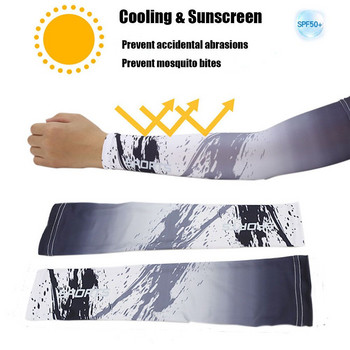 2 τμχ Αθλητικά μανίκια συμπίεσης βραχιόνων Κάλυμμα Running UV Sun Protection Ψάρεμα σε εξωτερικό χώρο Ποδηλασία Cool Sleeves for Hide Tattoos
