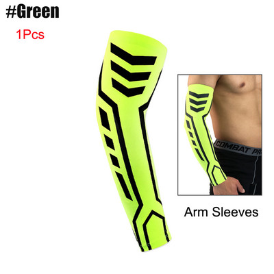 1 db Sport kompressziós kar ujjak, nedvességelvezető, nagy karmelegítők futáshoz, kerékpározáshoz, atlétikai vagy általános nők, férfiak számára