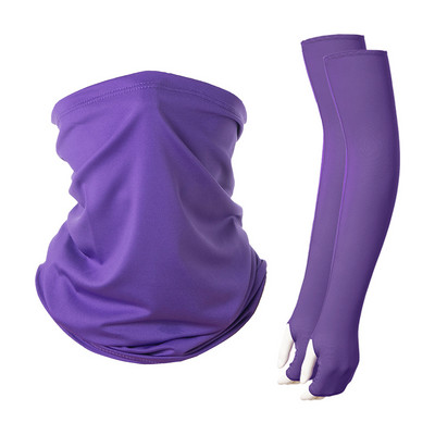 Õues kasutatavad päikesekaitsevarrukad ja rinnatükiga kombineeritud rattasõidu- ja spordikaitse, kaks-ühes ülikonna kalapüügi peapaela varrukad