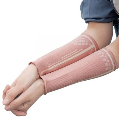 1 Pair Volleyball Arm Sleeves Compression Forearm Sleeves For Women Men Sting Sport Wristband Arm Wrist Guard Su U7e2