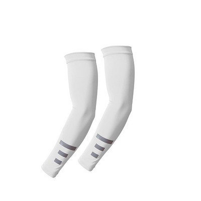 2PCS Ljeto UV zaštita od sunca Ženski rukavi za ruke Reflektirajući noćni biciklizam Trčanje Grijači za ruke Navlaka Muški sportski štitnici za ruke Manžeta