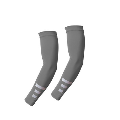 2PCS Ljeto UV zaštita od sunca Ženski rukavi za ruke Reflektirajući noćni biciklizam Trčanje Grijači za ruke Navlaka Muški sportski štitnici za ruke Manžeta