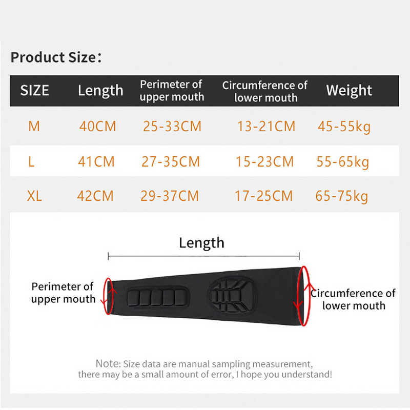 1 tk käsivarrukad jalgratta varrukad Sport kaitsevarustus käekaitse MTB jalgrattaohutus põrkekindel korvpalli küünarnuki soojendaja