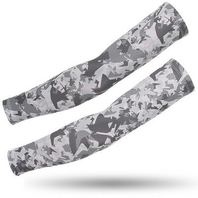 Μανίκια μπράτσων Tactical Army Camouflage για Ποδηλασία Ψάρεμα Cooling Sun Προστατευτικά μανίκια Αθλητική μανσέτα Καλύμματα μπράτσων για εξωτερικούς χώρους