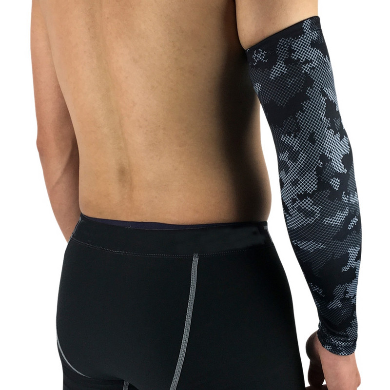 Suvised varrukad Rattamansett meestele Sport välitingimustes kamuflaaž jahe kinnas Naiste käevarrukad päikesekaitse jää siidisoojendaja