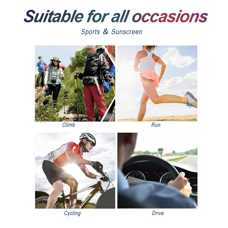 1 tk spordikäe survevarrukas korvpalli rattakäe soojendaja suvejooksu UV-kaitsega võrkpalli päikesekaitseribad