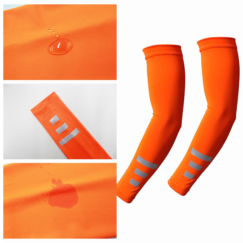 Peegeldavad öised ratsutamiskäevarrukad Suvised jooksujalgrattavarrukad Jääsiidist päikesekaitsekreem Käesoojendaja Meestele Naistele Sport Käe katte mansett