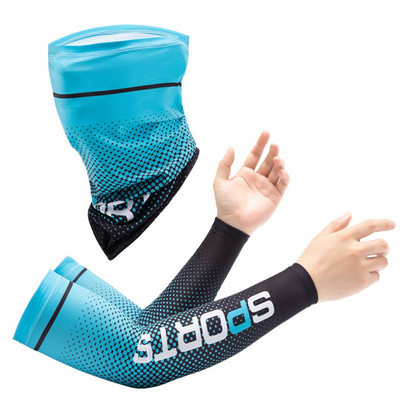 Mâneci unisex pentru brațe Mâneci pentru bicicletă Protecție UV Mâneci pentru alergare pentru ciclism Protecție solară Nailon Încălzitor de braț rece Soare Mtb Manșetă