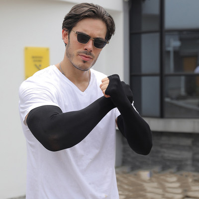 2db XXL hűtőkar ujjak huzat Sport futás UV napvédelem kültéri férfi horgászat kerékpározás ujjú fitnesz karmelegítő X045