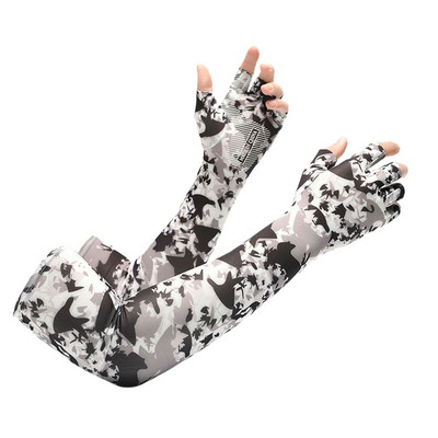 1 ζεύγος μανίκια ψυκτικού βραχίονα Κάλυμμα Γυναικείο Αντρικό Αθλητικό τρέξιμο UV Sun Protection Μανίκια για ψάρεμα για ποδηλασία εξωτερικού χώρου