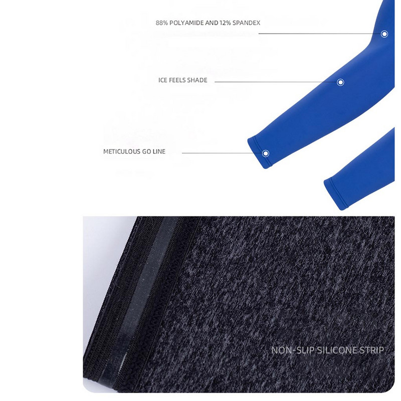 Jalgrattakäe varrukas Mood Korvpall Jalgpall Treening Jooksmine Mägironimine Treening Varrukad Sinine L