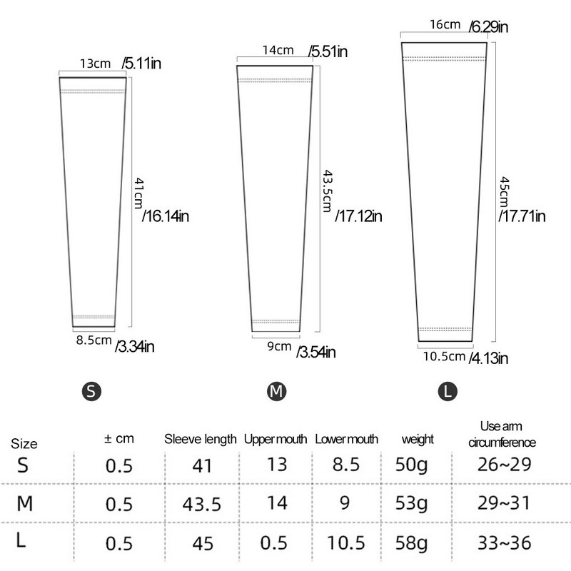 Jalgrattakäe varrukas Mood Korvpall Jalgpall Treening Jooksmine Mägironimine Treening Varrukad Sinine L