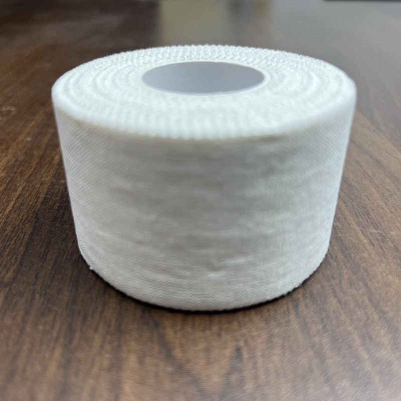 2,5/3,8/5CM*10M medvilninė lipni sportinė juosta, skirta pirštų kulkšnies apsaugai, riešą atlaikanti patempimo fiksuota medicininė tvarsčio žaizda