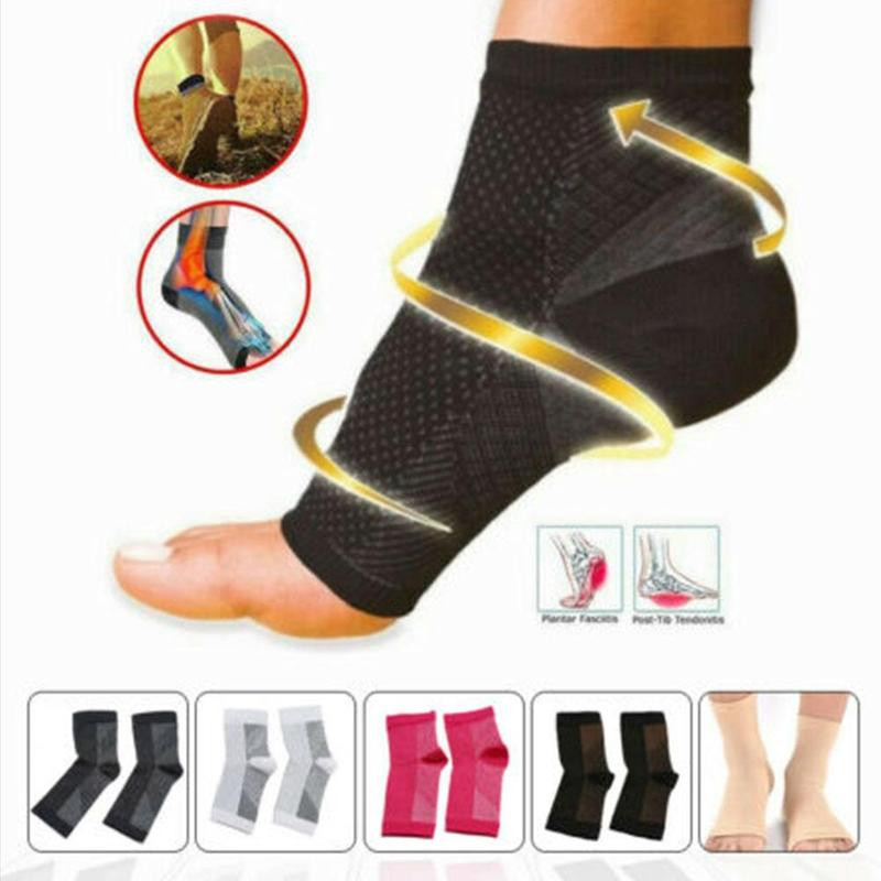 Foot angel anti-fatigue compression jalavarrukas pahkluu toetamine Jooksutsükkel Korvpall Spordisokid Välitingimustes Meeste Pahkluu traksidega sokid