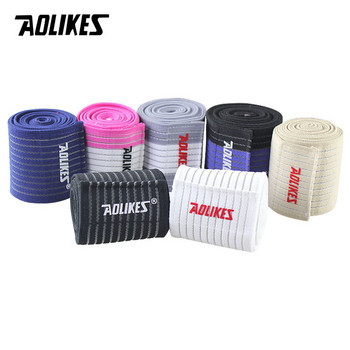 AOLIKES 1PCS Professional Sports Strain Wraps Bandages Elastic Ankle Support Pad Protection Ankle Bandage Guard Gym Protection