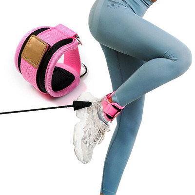 Fitness pahkluu rihmad D-rõngas Reguleeritav pahkluu kaitserihm Sport puusalihased jalad Jõusaal Treening Treening Sport Ohutus Kaitsevarustus