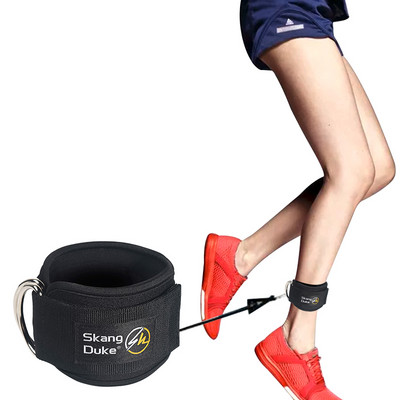 Fitness pahkluu rihmad D-rõngas Reguleeritav pahkluu kaitserihm Sport puusalihased jalad Jõusaal Treening Treening Sport Ohutus Kaitsevarustus