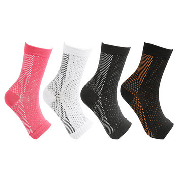 Удобна опора за крака Компресионни чорапи против умора на глезена Облекчаване на подуване Дамски мъжки комплект спортни чорапи против умора